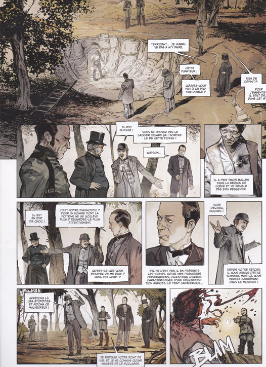 Extrait 1 Sherlock Holmes Society tome 1