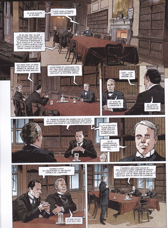 Extrait 1 Sherlock Holmes Society tome 3