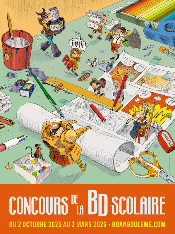 Concours de la Bande Dessinée Scolaire du Festival International de la Bande Dessinée d’Angoulême